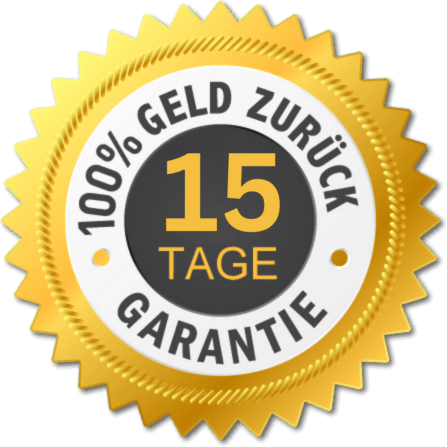 15 Tage Geld zurück Garantie